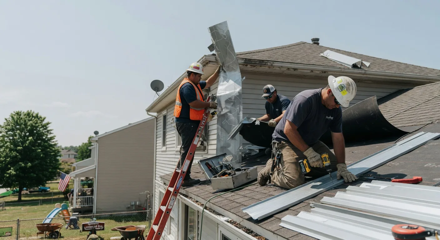 Storm Damage Metal Roof Repair in Tubac, AZ